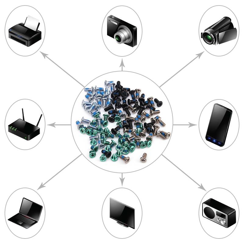black tiny screw supplier 