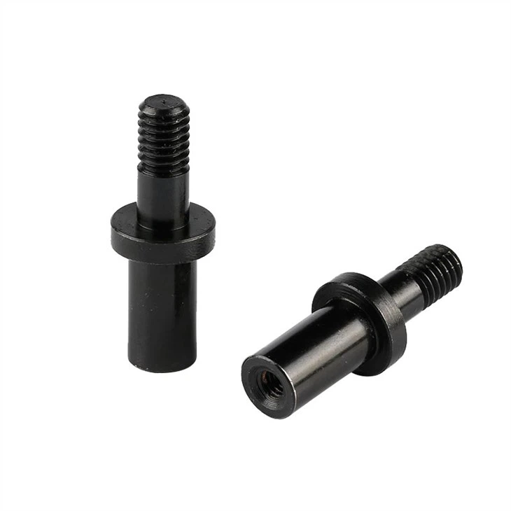 Carbon steel black machine CNC metal parts