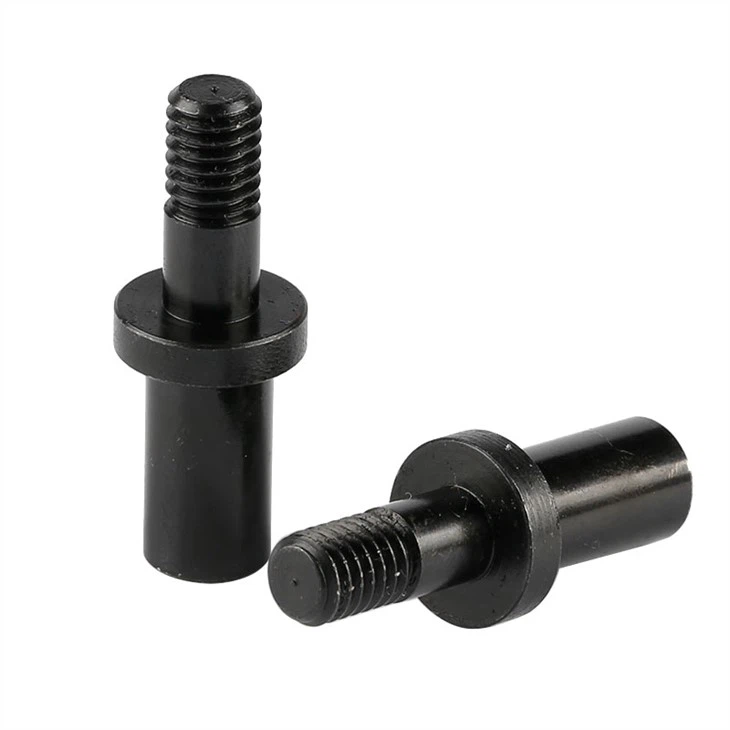 Carbon steel black machine CNC metal parts